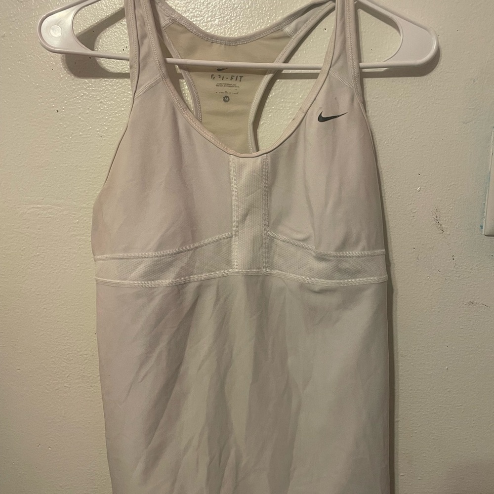 Nike Cream Athletic Tank